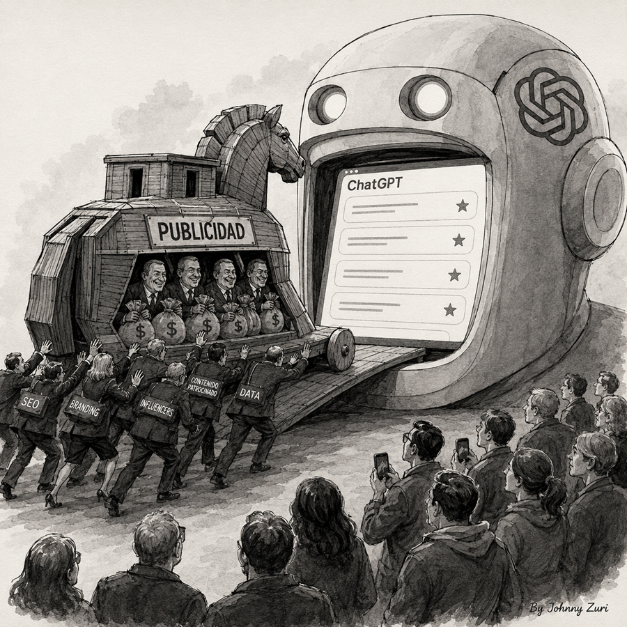Cómo Aparecer en las Respuestas de ChatGPT: El gran asalto publicitario 3 ChatGPT Image 22 may 2026 13 47 26aaaaaaaaaaaaaAAAAAAAAAAAAA