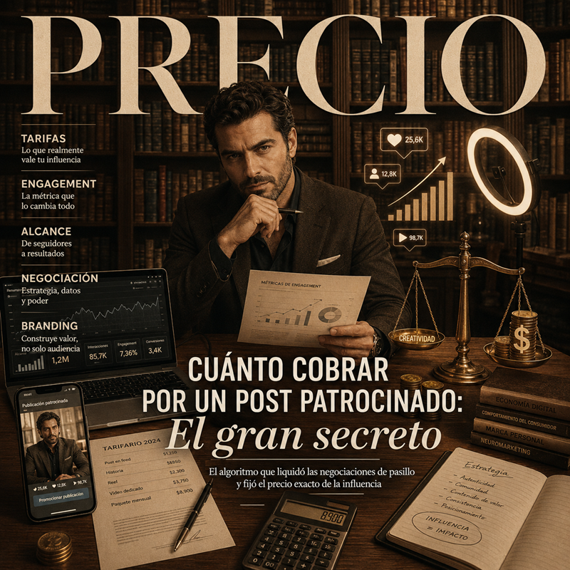 CUÁNTO COBRAR POR UN POST PATROCINADO